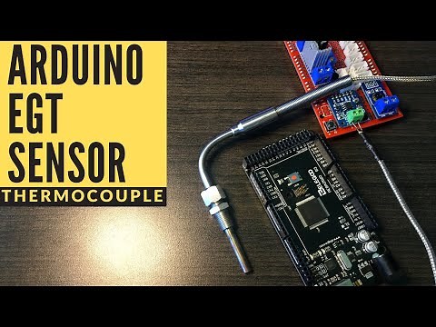 Arduino EGT Sensor | Max 31855 Thermocouple Board