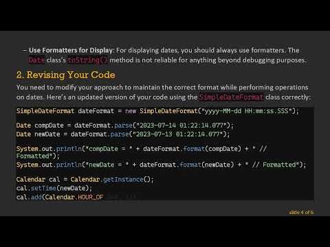 Comparing Two Dates While Maintaining Their Format: A Guide for Java Developers