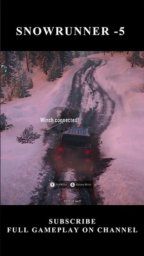 Snow Runner Gameplay: Conquering Muddy Trails in a Hummer! 🚙💨 | #snowrunner #gamewalkthrough