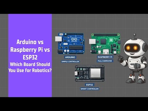 Arduino vs Raspberry Pi vs ESP32 | Which Board Should You Use for Robotics? | Beginners Guide