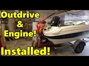 How To Install MerCruiser Engine and Outdrive