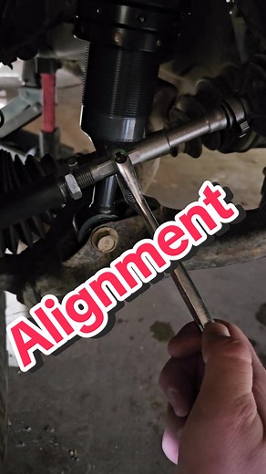 Here's how to align your vehicle at home with string and some wrenches. This is just temporary to let the suspension settle before getting an alignment. #car #mechanic #alignment #string #milwakee #milwakeetools #cresentwrench #wrench #adjustable #adjustablewrench #savemoney #tipsandtricks #jakesutvadventures #jakesohvadventures