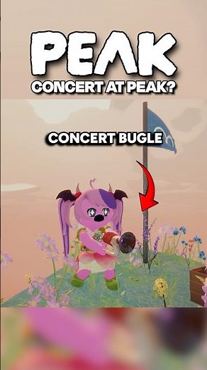 CONCERT BUGLE AT PEAK? bbno$ & ironmouse #shorts #peak #peakgame