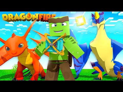 LET'S MAKE A HYBRID DRAGON! - Minecraft Dragonfire Official