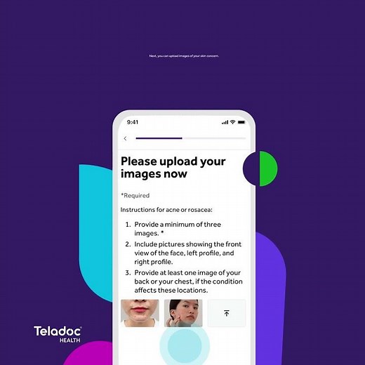 How to use our Dermatology service | Teladoc Health
