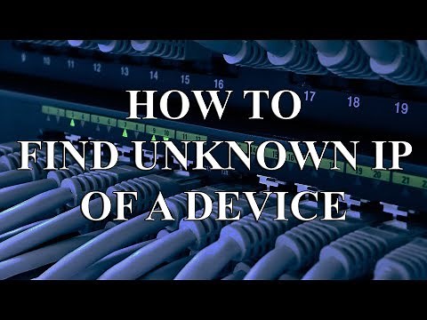 How To Find Unknown IP Address Of A Device (Lost IP - With Wireshark)