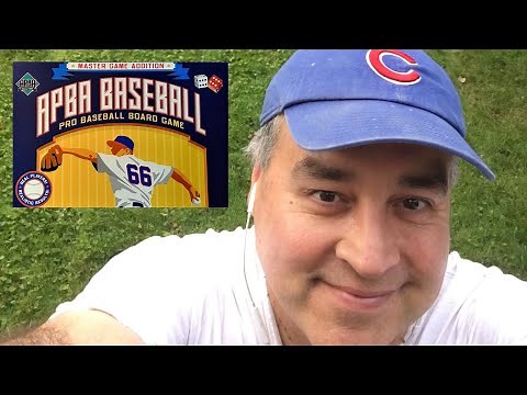 Tabletop Talk v72a - APBA Baseball Master Game with Gilles Thibault! Part 1