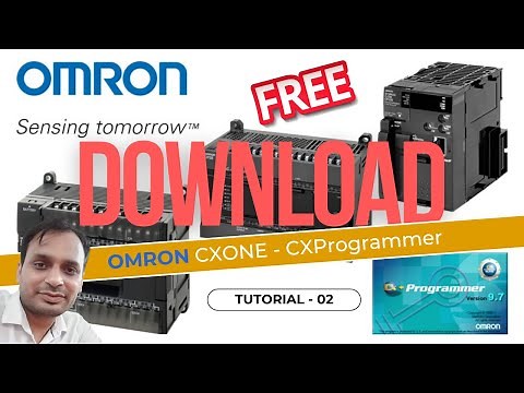 Omron PLC Training 2 - How to Download Omron PLC Software CX Programmer - CX One V4 for FREE