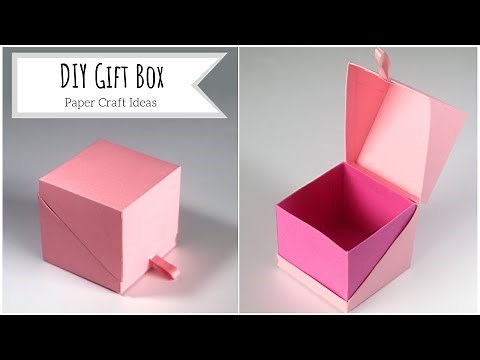 How To Make Gift Box ? DIY Gift Box | EASY Paper Craft Ideas