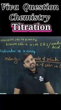 Some Imp Viva question 12th chemistry #vivavideo #practical_exam