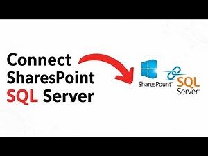 How To Connect SharePoint To SQL Server ! (Full Tutorial)