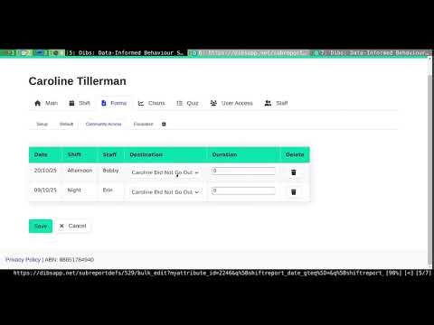 Dibs Tutorial #9 - Data Hygiene