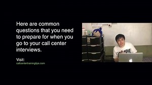 Call Center Interview Assessment - Answer these interview questions on your notebook. | Call Center Training Tips