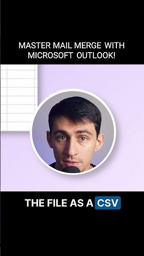 Master Mail Merge with Microsoft Outlook!