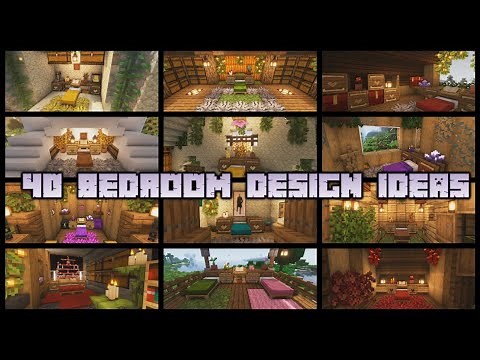 Minecraft: 40+ Bedroom Design Ideas