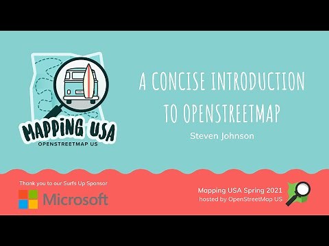 A Concise Introduction to the OpenStreetMap Project