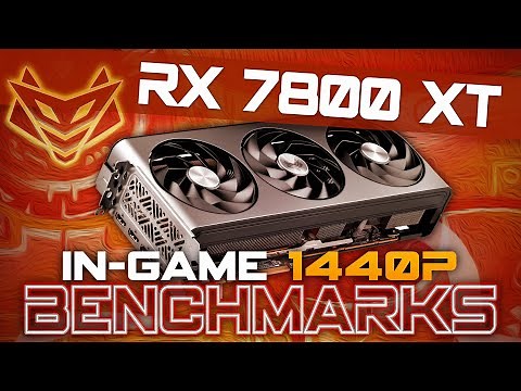 SAPPHIRE NITRO+ RX 7800XT vs 10 In-Game Benchmarks - 1440p