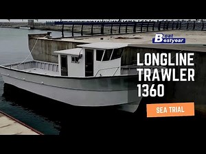 Bestyear Longline Fishing Trawler 1360 | Custom Built | Worldwide Shipping