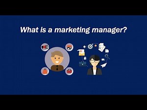 What is a marketing manager?