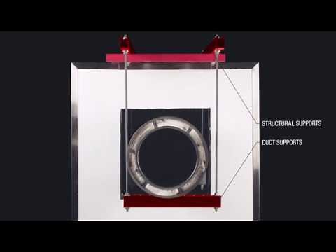 Double Wall Duct Installation: Insulated Wall Firestops (Video 11/12)