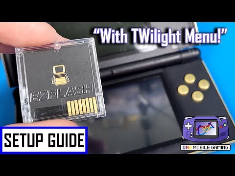 EZ Flash Parallel Complete Setup Guide With TWilight Menu
