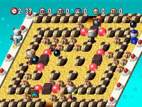 Beach Bomb - 'Bomberman World' - PlayStation
