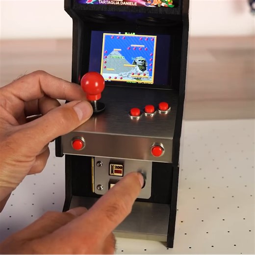 Build the Real Smallest Arcade Cabinet | DIY & Crafts