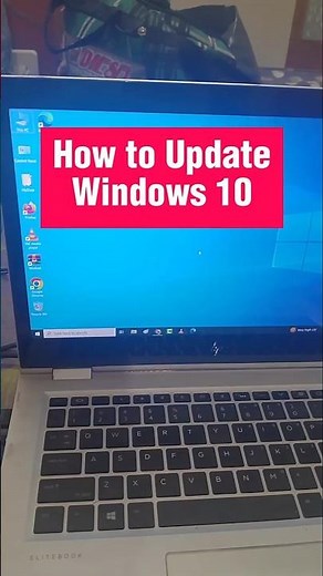 How to UPDATE Windows 10 Laptop or PC in 30 SECONDS