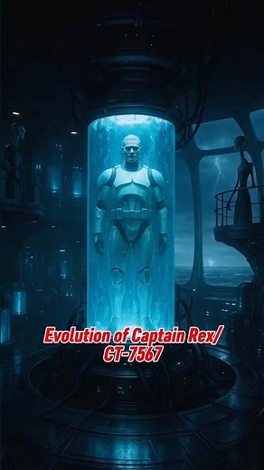 Evolution Of Captain Rex #starwars #evolution #viral #shorts