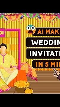 How to Create Digital Video Invitation with InvitoAI | Caricature Video Invitation Maker Online Free