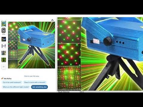 Mini Laser Projector Stage Light