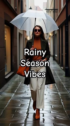 Elegance in the Rain: Timeless Outfits for the Season