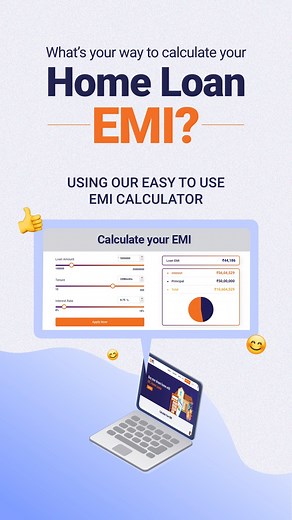 191K views · 375 reactions | Feeling lost among the long formulas for calculating your Home Loan EMIs? ➕➖➗  Calculate them in just a click with IIFL Home Loans’ easy-to-use EMI calculator, giving you 100% accurate results!  Visit this link to know more: https://bit.ly/46UFOpW #IIFLHomeLoans #HomeLoans #EmiCalculator #EMI #Loan #savings | IIFL Home Loans | Facebook