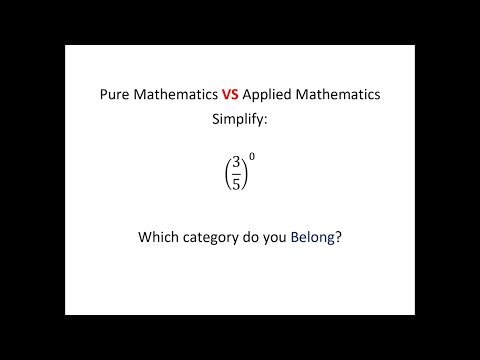 How Pure vs Applied Mathematicians Solve (3/5)⁰ 😅 | Math Thinking Explained