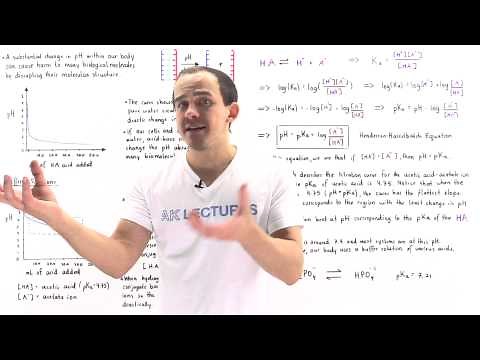 Biological Buffer Systems