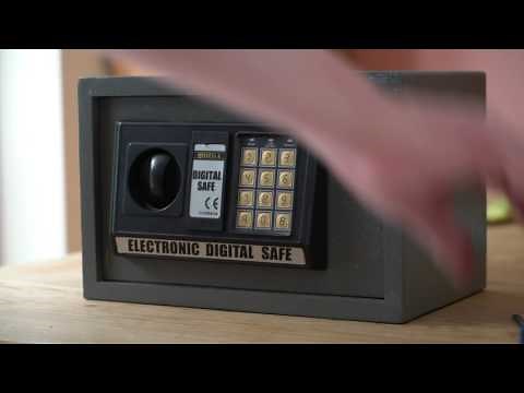 How to open a cheap safe in 30 seconds with out the combination or the key