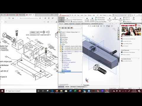 Create Parts in Assembly in Solidworks