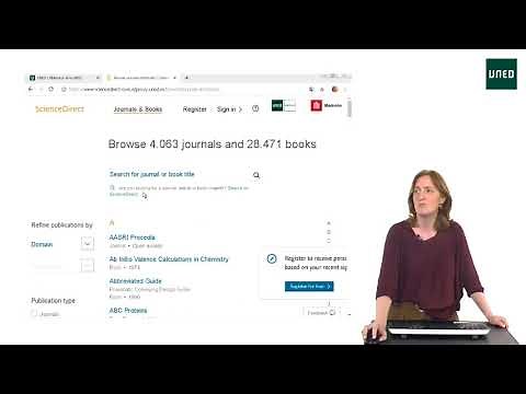 Búsquedas en ScienceDirect