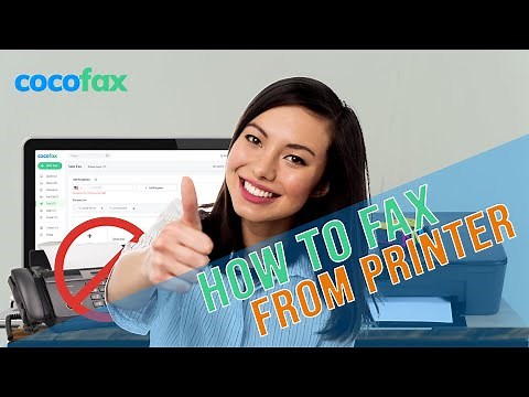 How to Fax From a Printer or a Fax Machine