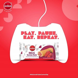 14 reactions | To all the gamers, here's another excuse for you to play all day. But don't forget to take a break with a slice of cake! #NationalVideoGamesDay #videogames #gamers #eatandplay | Winkies | Facebook