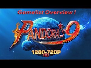 Pandora's Box 9 New Game Complete Game List Overview