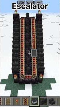 How to build Escalator in minecraft 1.21 #shorts #minecraft #minecraftredstone #minecraftyoutube