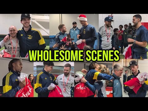 Pure Class! Arsenal Players Reward Community Staff for Incredible Work