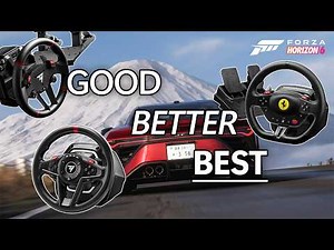 Thrustmaster Racing Wheels for FH6 - Good, Better, Best!