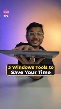 Windows Tools To Save Your Time #windows #windowstools #windows10 #windows11 #tooltips #pctips #pc