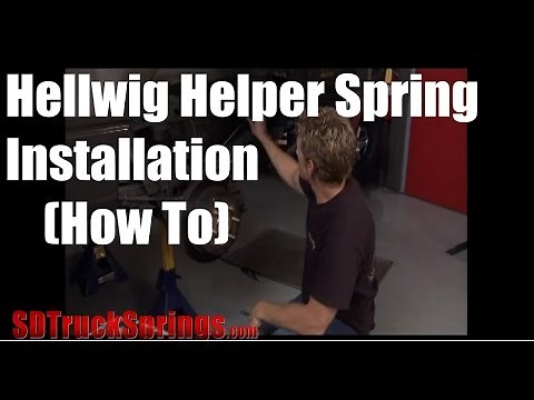 Hellwig Helper Springs Installation – How to Install Hellwig Leaf Spring Helpers Tutorial and Review