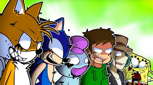 FNF Chasing but Everyone Sings It Pibby Crossover Animation