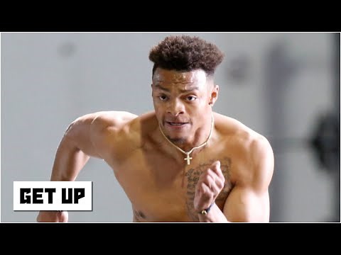 Justin Fields ran a 4.44 40-yard dash at his pro day. How will speed impact draft stock? | Get Up