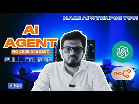How to Make a No-Code AI Agent to Manage Inventory (n8n + OpenAI + Sheets) | Hindi Full Course
