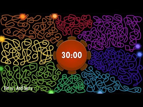 30 Minute Timer Bomb | 💣 Colored Wicks 💥